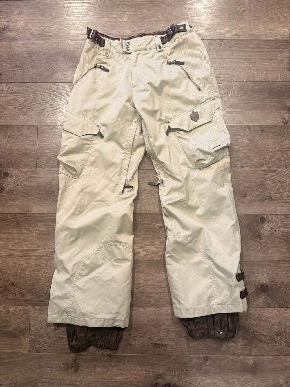Burton Madison Pant Cream Snowboard Ski Pants Size Medium
